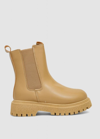 Осенние ботинки женские зимние на меху челси Ager без декора