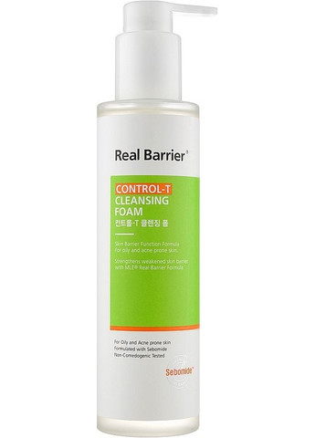 Пенка для кожи, склонной к жирности Control-T Cleansing Foam 190ml (2-990042) Real Barrier (369794819)