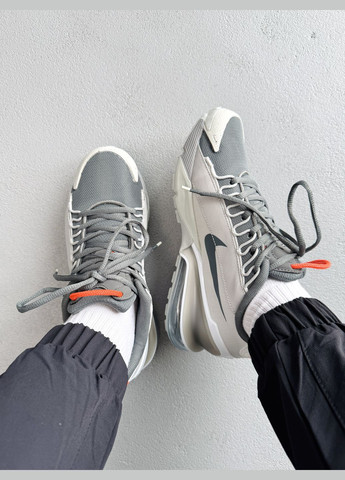 Серые демисезонные кроссовки мужские и женские nike air max pulse 270 grey blue | найк аир макс пульс 270 серые No Brand