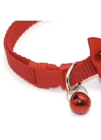 Нашийник з метеликом і дзвіночком для собак і котів "Paradise" Red 19-32 cm Xtep (319664488)