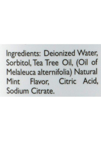 Рідина для полоскання рота з олією чайного дерева Mouthwash With Tea Tree Oil 354ml (864413-93824) Tea Tree Therapy (368629371)