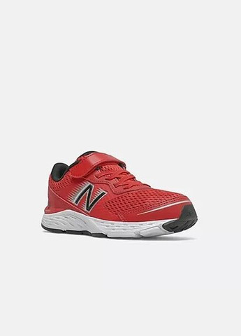 Красные всесезонные кроссовки 680v6 ya680rb6 team red black silver metallic New Balance