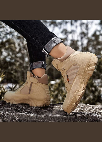 Тактические ботинки 6675 Sand Khaki размер 41 мужские армейские tactical Lesko (326806982)