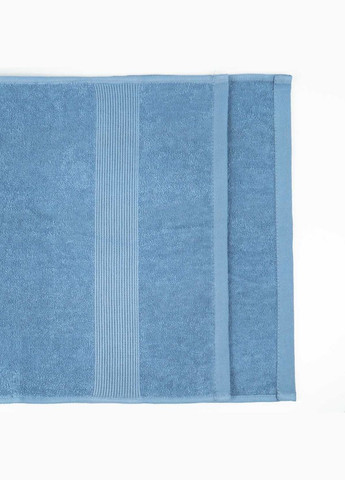 GM Textile банний махровий рушник з бордюром 70х140см 400г/м2 (синій) синій виробництво -