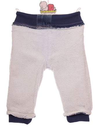 Синие зимние джоггеры джинсы на махре для девочки с мышкой светло-синие 68 см (51087) BABYKROHA