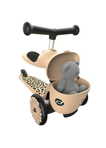 Самокат Scoot and Ride Highwaykick-1 Lifestyle, леопард () Scoot&Ride SR-210621-LEOPARD (335030666)