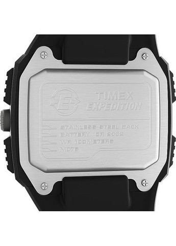 Годинник Men's Expedition Grid Shock 50mm Quartz Resin Strap, Black, 16 Casual Watch (Model: TW4B24900VQ) Timex (323465295)