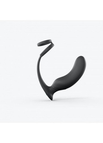 Вибромассажер простаты Double Game с двойным эрекционным кольцом и пультом ДУ Love To Love (371390829)