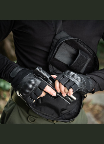 Рукавички безпалі Assault Tactical Mk.4 Black ( ) M-TAC (303412858)