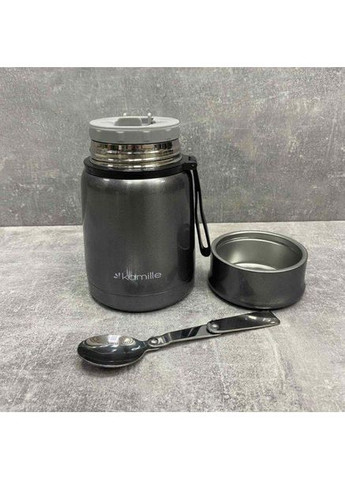 Термос пищевой 800 мл из нержавеющей стали KM-2048 цвет синий Kamille (356131326)