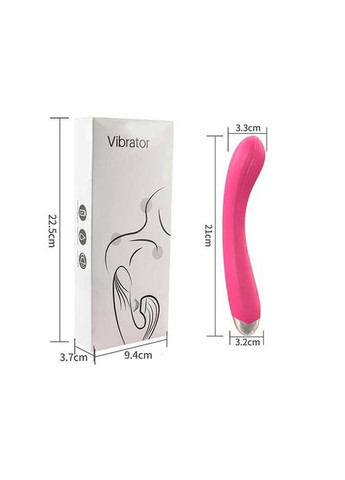 Гибкий ребристый вибратор "Melo" - Баклажан - (372659921)