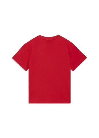 Червона літня футболка sporty cats relaxed red 634549-11 Puma
