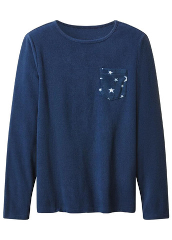 Темно-синяя зимняя флисовая пижама (свитшот, брюки) свитшот + брюки Esmara