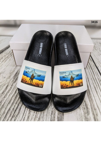 Белые повседневные шлепанцы мужские Fashion