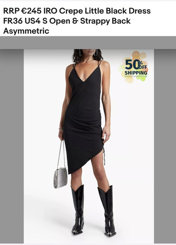 Чорна вечірня, кежуал, повсякденний, відвертий, пляжна, ділова, коктейльна, святковий дизайнерська сукня міні від футляр, з відкритими плечима, з відкритою спиною Iro