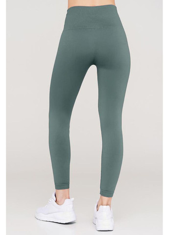 Хаки демисезонные леггинсы непрозрачные с широким поясом leggings energy Giulia