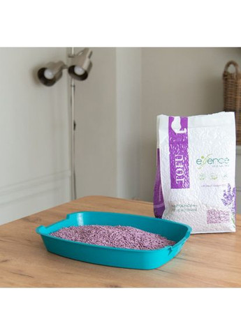 Наполнитель для кошачьего туалета из тофу, с ароматом лаванды, 6 л. Essence (324625453)