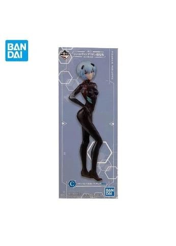 Фігурка Аянамі Рей Євангеліон Rei Ayanami Evangelion у чорному костюмі 21 см WST EVA R 01 Bandai (373963114)