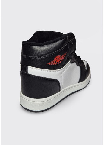 Черно-белые кеды мужские зимние черно-белые (hb480-7) Stilli