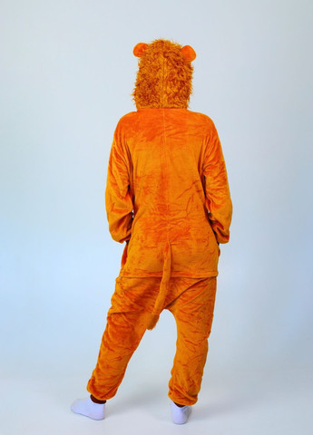 Кігурумі піжама Лев для дівчаток коричневий теплий комбінезон плюшевий Lalapka (373429184)