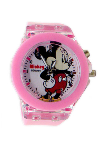 Дитячий наручний годинник, з підсвічуванням (рожевий) MIC (293968691)