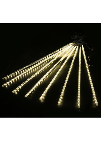 Светодиодные сосульки 50 см LED для украшения фасада белое теплое свечение (2104618855) No Brand (370605068)