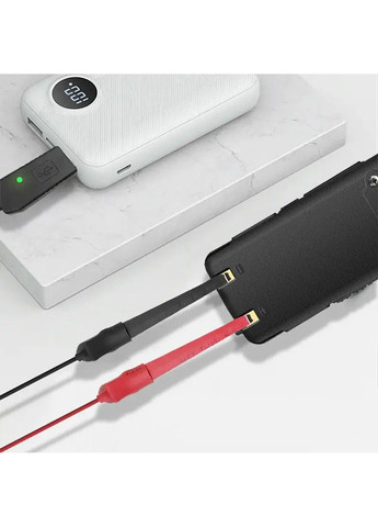 Зарядка рации от повербанка, универсальное зарядное 3,7/7,4В WNC-2in1 спец фиксаторы в виде прищепки Baofeng (292312846)