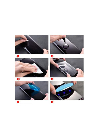 Стекло защитное (m462536) PowerPlant Samsung Galaxy Note 8 liquid glue + UF-lamp (367064703)