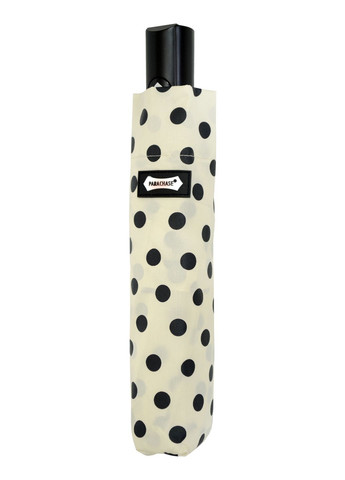 Бежева парасолька складна 3242-04 повний автомат бежевий з чорним Parachase середня система антивітер (352261641)