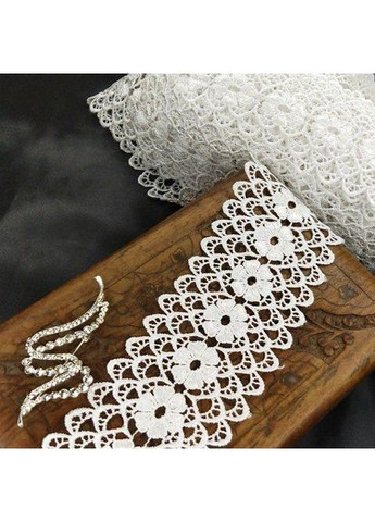 Кружево макраме 6,5см (20м) Цвет - Белый (08-Y11560-1) Plus-plus (352746105)