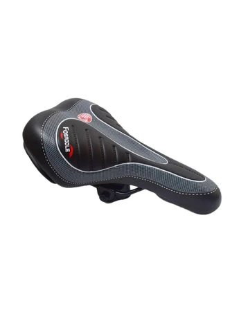 Сідло велосипедне Fosaddle спортивне, вузьке, чорно-сіре No Brand (366973035)