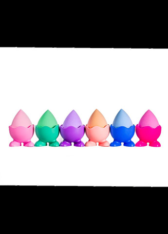 Спонж для нанесения макияжа Puffy капля на силиконовой подставке Kika (338426833)