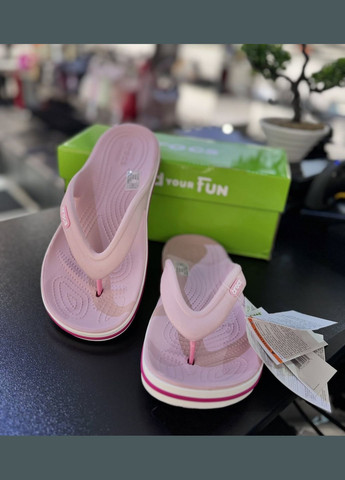 Жіночі в'єтнамки Баябенд Рожеві Bayaband Petal Pink Crocs flip (347642467)