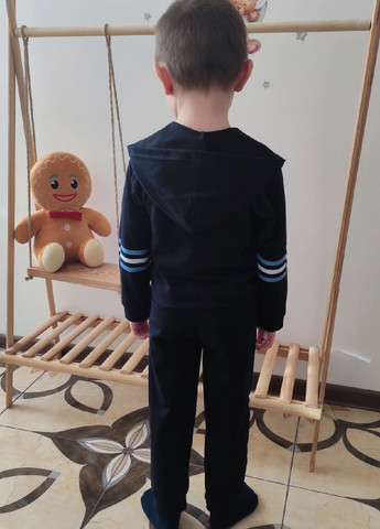 Чорний демісезонний дитячий костюм для хлопчика No Brand