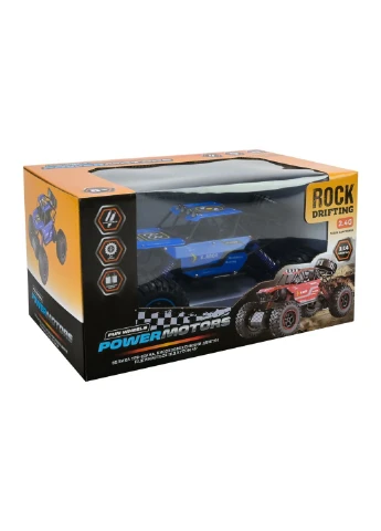 Радіокерована машина-перевертун POWERMOTORS PM3403, 1:14, акумулятор, 34×22×19 см, синій - No Brand PM3403 BLUE (374662068)
