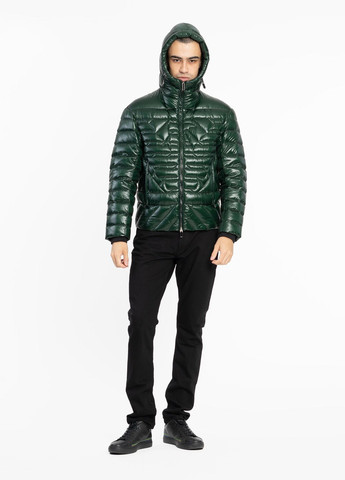 Зеленая зимняя куртка Emporio Armani