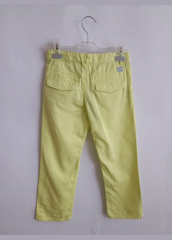 Желтые кэжуал демисезонные брюки Mandarino