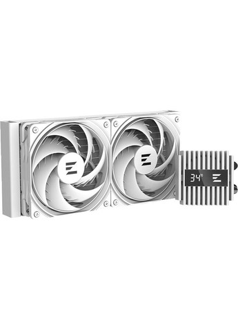 Система рідинного оxолодження Alpha 2 A24 ARGB White (ALPHA2A24WHITE) Zalman (360422627)
