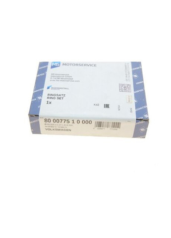 Кольца поршневые VAG 82,50 1.8/2.0 TFSi (1.2/1.2/2) (пр-во KS) 800077510000 Kolbenschmidt (366168587)