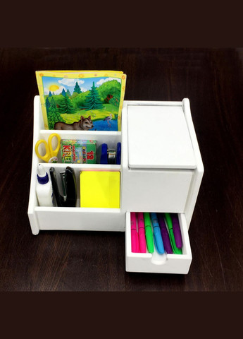 Настольный органайзер из дерева Борден зефир (КНЦ-007820) No Brand (328227177)