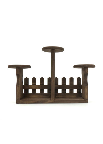 Підставка для квітів з дерева Тенеріфе мокко (ЦВП-002010) No Brand (328230290)