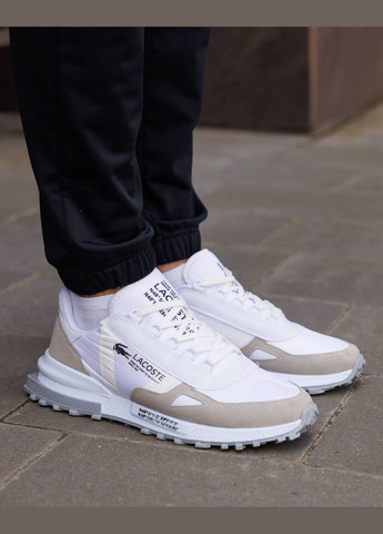 Белые демисезонные мужские кроссовки No Brand