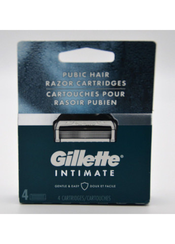 Чоловіча бритва для інтимних зон Intimate станок 6 лезвий подставка Gillette (296202527)
