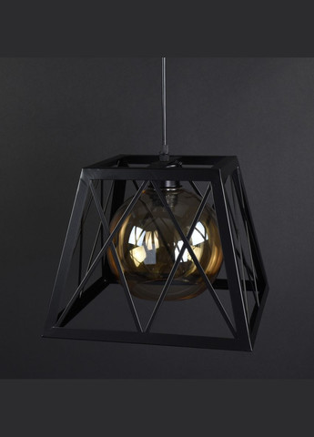 Люстра подвесная LOFT на 1 лампочку 27973 Черный 30-110х29х29 см. Sunnysky (364756930)