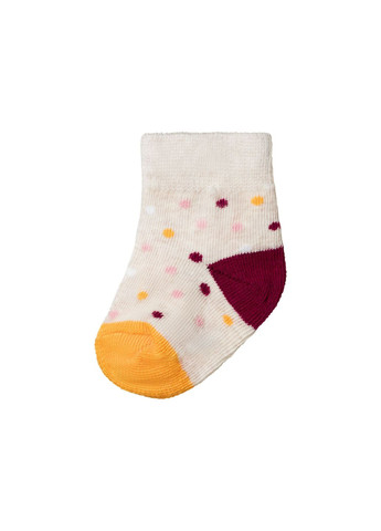 Шкарпетки бавовняні для дівчинки 357564 бежевий Lupilu (263428807)