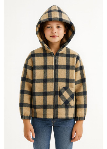 Сорочка для дівчинки утеплена з капюшоном (720) 146 No Brand (369970998)