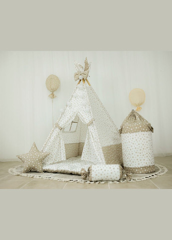 Палатка для детей Вигвам Ловец снов БОН БОН + корзина для игрушек. Полный комплект! No Brand (316257121)