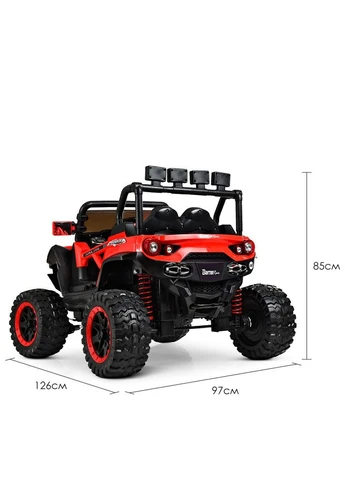 Детский электромобиль Джип Racer M 3804EBLR-3 с USB и MP3. Красный Bambi (294819884)