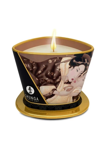Масажна свічка Intoxicating Chocolate, аромат шоколаду, 170 мл (Канада) Shunga (383111192)