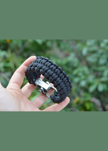 Браслет з паракорду Скандинав та застібка з нейзильберу або бронзи + брелок у подарунок No Brand (341738675)